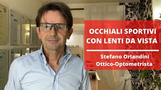 Occhiali sportivi con lenti da vista