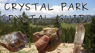 Crystal Park Crystal Hunting Guide -  Amethyst Smoky Quarts Scepters