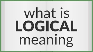 Logical | meaning of Logical