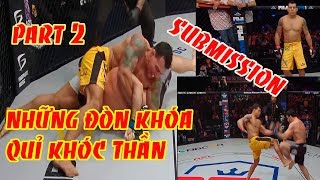 Submission, Những Đòn Khóa Quỉ Khóc Thàn Sầu, Hủy Diệt Đối Thủ Tức Thì Trong MMA, Part 2