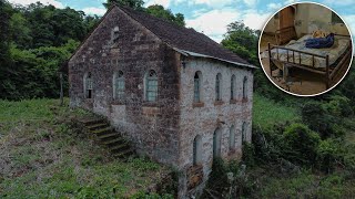 UMA RICA MANSÃO ABANDONADA. ELA OUVIU PASSOS LÁ DENTRO!