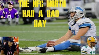 The NFC North Had A Bad Day
