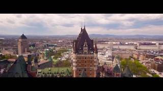 Vieux Québec - Old Quebec city - drone footage