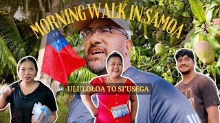 Exploring Samoa🇼🇸: A Tongans First Impressions Walking Down Papaseea Rd and Meeting Locals