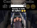 Canada vs India bus stop #funny #viral #dk #comedy #india #love #ytshorts #shorts #short