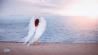 Sleeping With the Angels and Archangels | Ocean Sounds and Delta Waves for Deep Sleep | 528 Hz