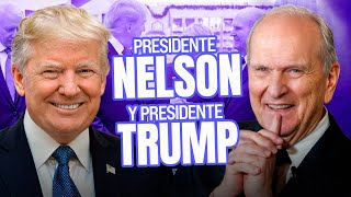 Presidente Nelson y presidente Trump