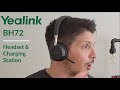 Yealink BH72 Headset & Charging Station - Unboxing, Device Overview & Microsoft Teams / Audio Demo