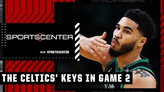 The keys 🔑 for the Celtics in Game 2 vs. the Bucks | SportsCenter