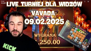 SZYMOOL LIVE TURNIEJ DLA WIDZÓW NA VAVADA! - 09.02.2025