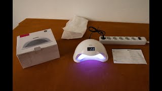 Профессиональная лампа для гель-лака UV Lamp Professional Nail LED с таймером 48W