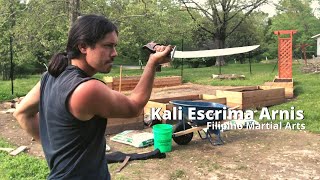 Kali Fighting Techniques and Drill - Escrima Filipino Martial Arts