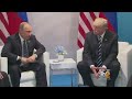 Trump Meets With Putin In Germany