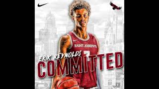 Erik Reynolds commits to St. Joe's