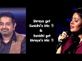 shreya ghoshal vs sunidhi chauhan live performance tacit secrets shreyaghoshal sunidhichauhan