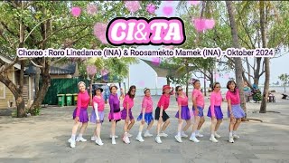 Ci & Ta Line Dance / Choreographer : Roro Linedance (INA) & Roosamekto Mamek (INA) OCTOBER 2024