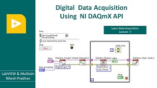 Lecture-7 Digital Data Acquisition Using NI DAQmX API