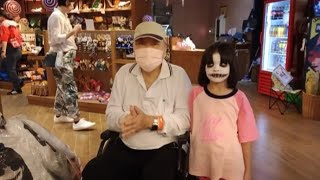 seru banget...⁉️persiapan pesta Halloween bersama majikan taiwan || bocil cosplay jadi hantu seram