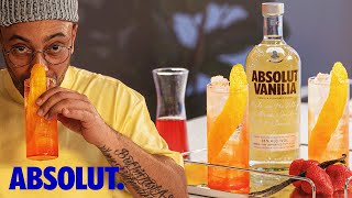 Rico Tries Absolut Vanilia! | Vanilla Vodka Drinks | Absolut Drinks With Rico