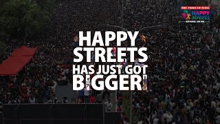 Chennai's energetic and enthusiastic crowd at Happy Streets Madras Week Specials!