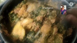 Ganti bhutti Konkani recipe,colocasia leaves sukka