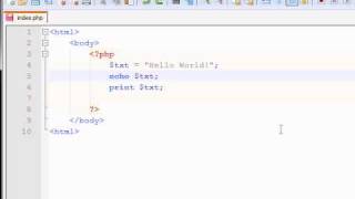 Php Tutorials Lesson 2