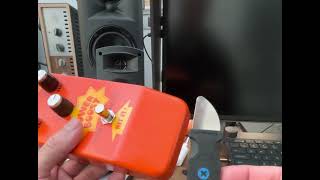 Sola Sound Colorsound Boost Pedal Opening