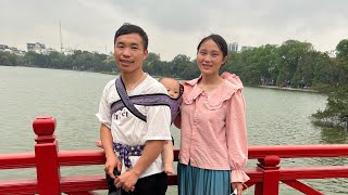 第二天 😍小黄在河内参观玉山寺和国子监文庙 | Xiao Huang visited Ngoc Son Temple and Guozijian Confucian Temple in Hanoi