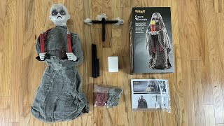 Spirit Halloween 2023 Grave Watcher Animatronic Unboxing