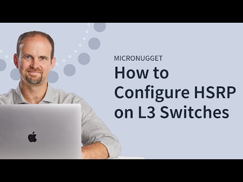 L3 Switching: HSRP Configuration L3 Switching: HSRP Configuration