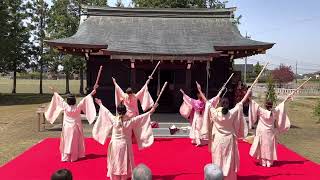 2023/4/13 古代縄文舞藤津神社春季大祭「龍神祝詞」