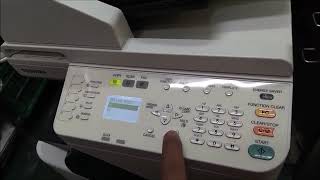 How to set IP Address toshiba printer e studio 2802 af and am