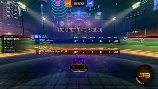 Playing Rocket League 1v1 D3 Div 4