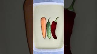 Vegetable 3 in 1 #shorts #diy #handmade #candle #make