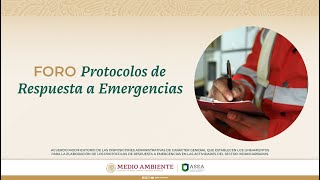 Foro Protocolos de Respuesta a Emergencias