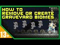 Terraria: How To Remove And Create Graveyard Biome's (1.4 Journeys End)