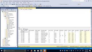 SQL: Exec sp_columns