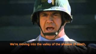 Mel Gibson's Speech "We Were Soldiers" English Subtitles