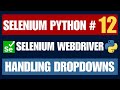Selenium Python #12 | Handling Dropdowns