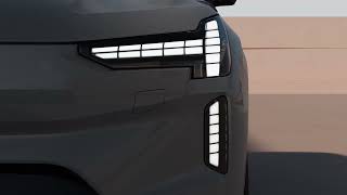 Volvo EX90 Ultimate Thor Hammer Headlight Animation