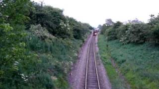 Stoomtrein in Danby, Engeland juni 2010