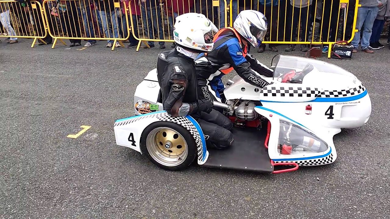 TT 2016 - Pre TT Classic Races, Sidecars - YouTube