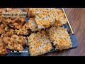 mix nuts chikki 4 ways dry fruits bar jaggery gur chikki healthy snacks