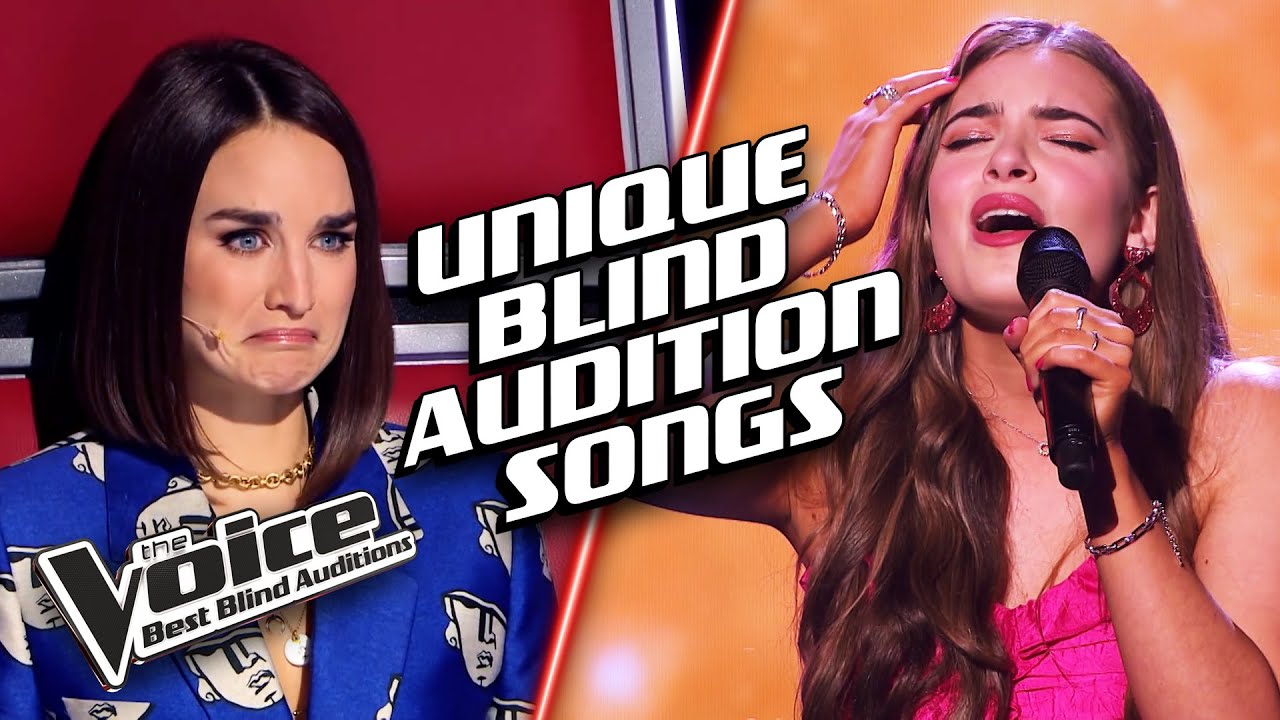 UNIQUE SONGS | The Voice Best Blind Auditions - YouTube