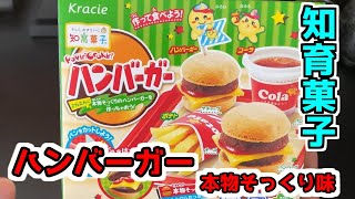 【知育菓子】難しさ☆5！？ハンバーガーを作る！！