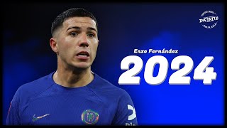 Enzo Fernández ◖The Crusher◗ Goals & Skills Show • 2023-24 ∣ HD