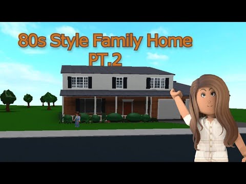 || Retro 80s Style Family Home || Speed Build Pt.2 || Welcome To ...