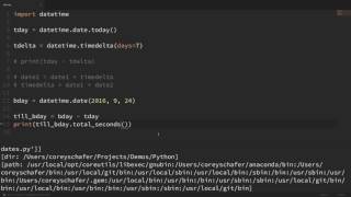 Python Scripting Tutorial Datetime Module How to work with Dates, Times, Timedeltas, and Timezones