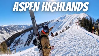 My first time skiing Aspen Highlands