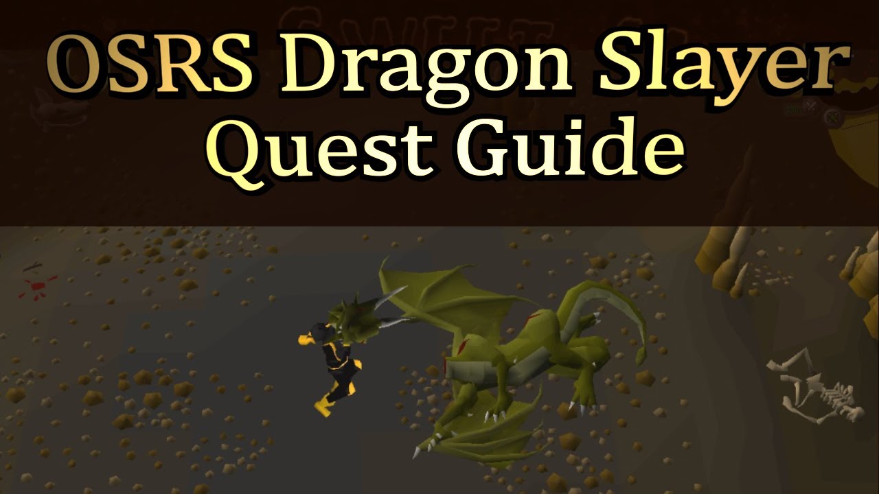 Dragon Slayer 1 Quest Guide Old School RuneScape - YouTube